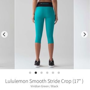 Lululemon crop leggings size 6
